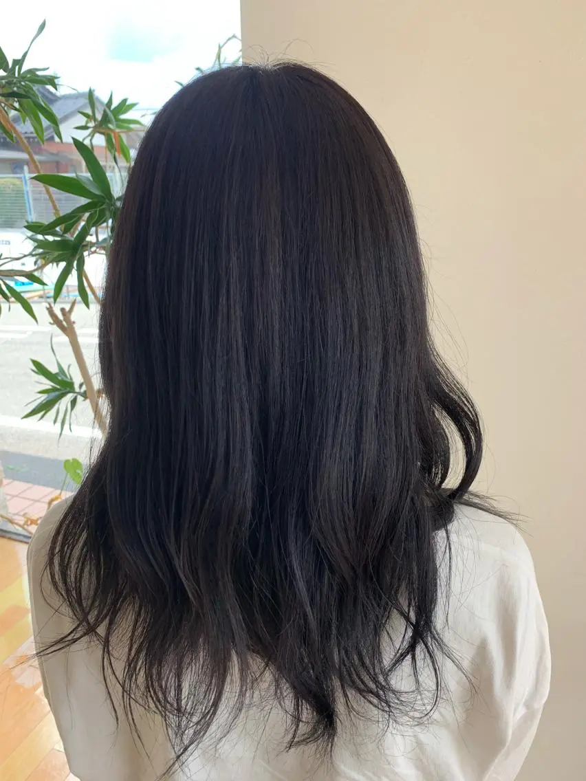 カラー 柴田 結衣のヘアスタイル