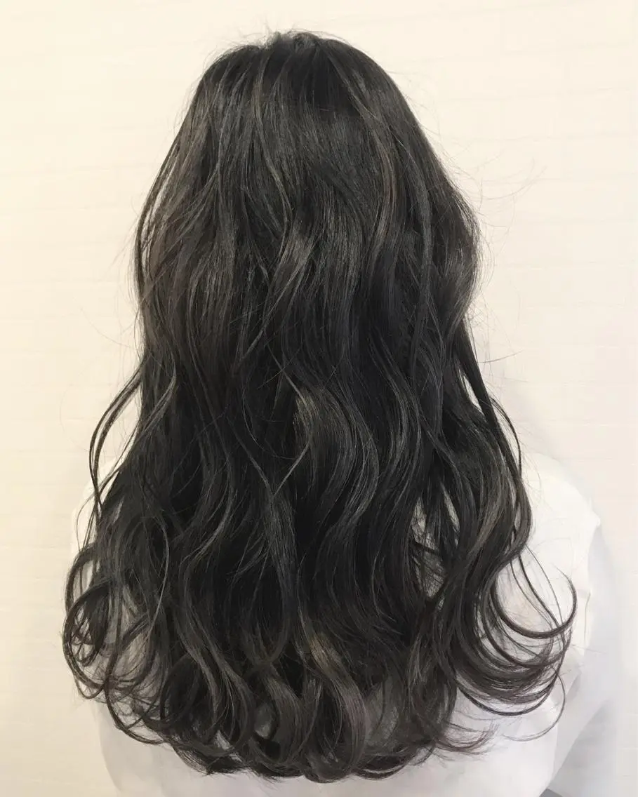 ロング カラー ヘアアレンジ 縮毛矯正 髪質改善寺坂雄飛💐のヘアスタイル
