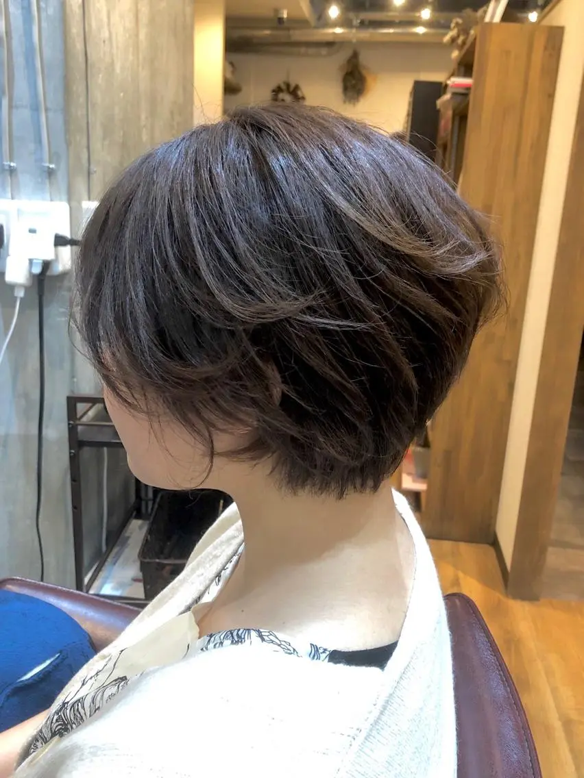 ショート 増山 大起のヘアスタイル
