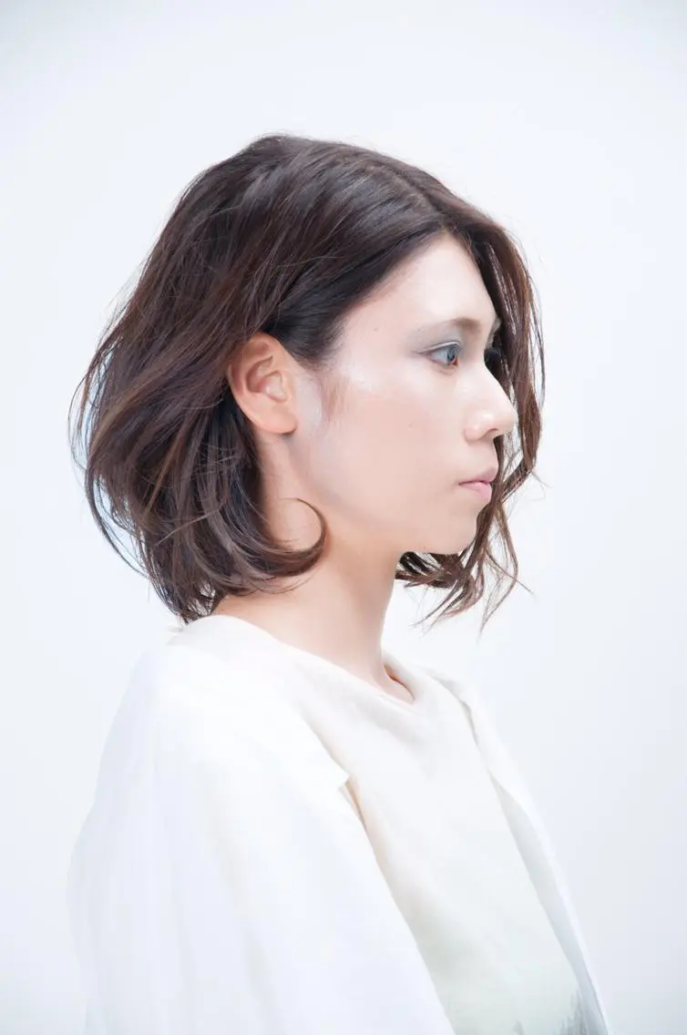 ミディアム カラー グレージュ ハイライトカラー ハイライト 💇♀️髪質改善 玉谷 俊💇♂️のヘアスタイル
