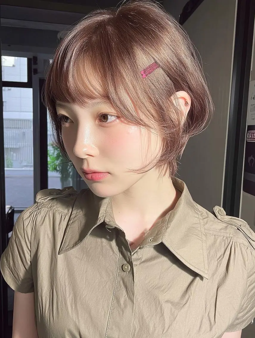 ショート パーマ デジタルパーマ/ボブ 表参道/さえのヘアスタイル