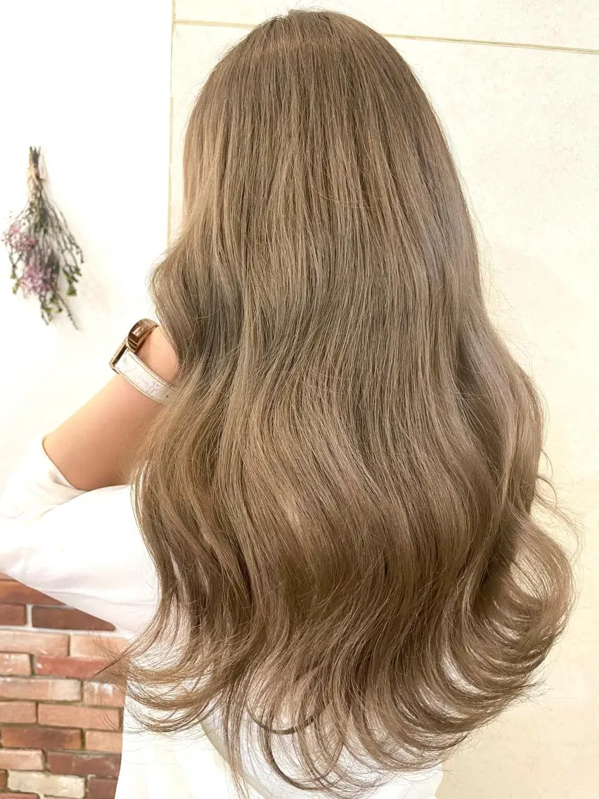 ロング カラー パーマ ヘアアレンジ メンズ シールエクステ メンズバレイヤージュ メンズブリーチ メンズハイライト メンズインナーカラー ヘアカラー トリートメント エクステ 🦋高瀬寛菜🦋 韓国/ブリーチのヘアスタイル