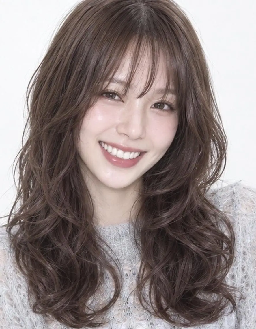 ロング カラー パーマ カット ヘアカラー パーマ ダメージレス コバヤシ ヒロヒトのその他イメージ