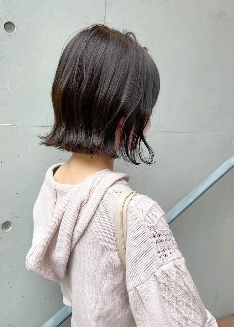 ショート 前下がりボブ ボブ カット トリートメント 森本 裕太 / ボブのヘアスタイル
