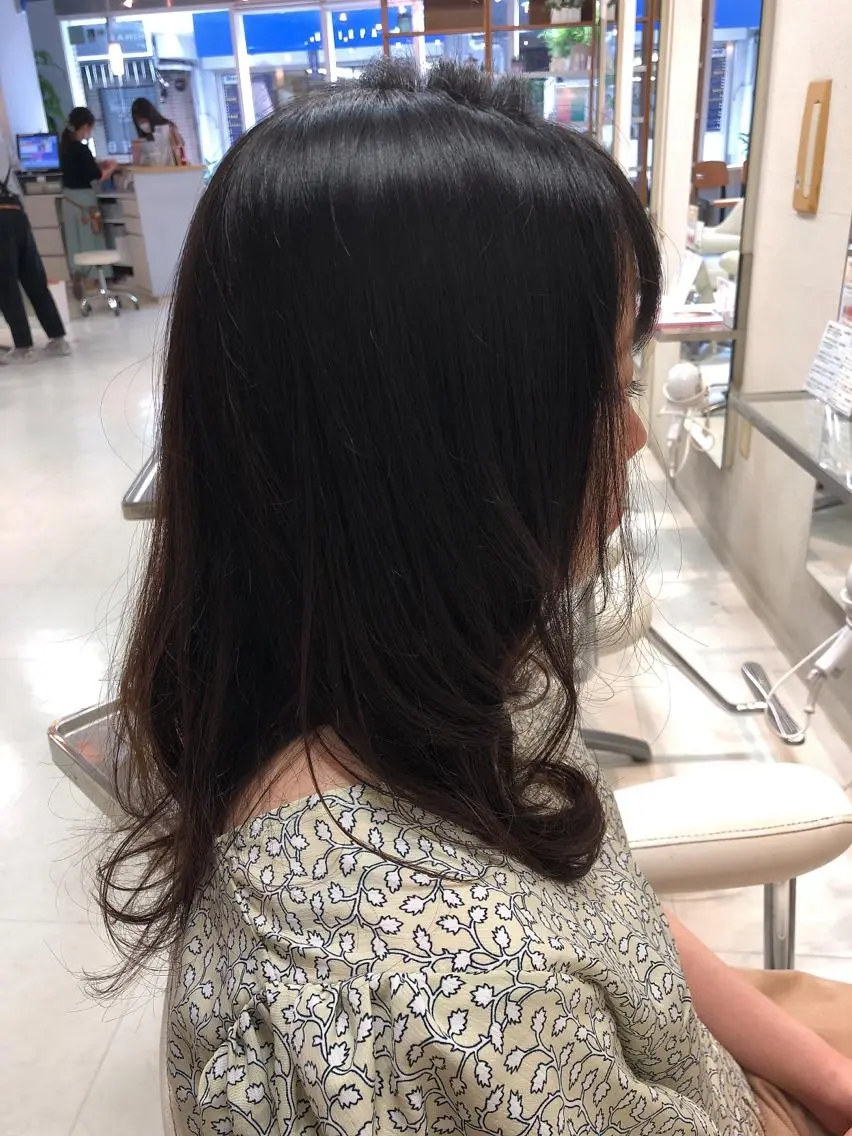 ロング カット トリートメント 阿部 美咲のヘアスタイル