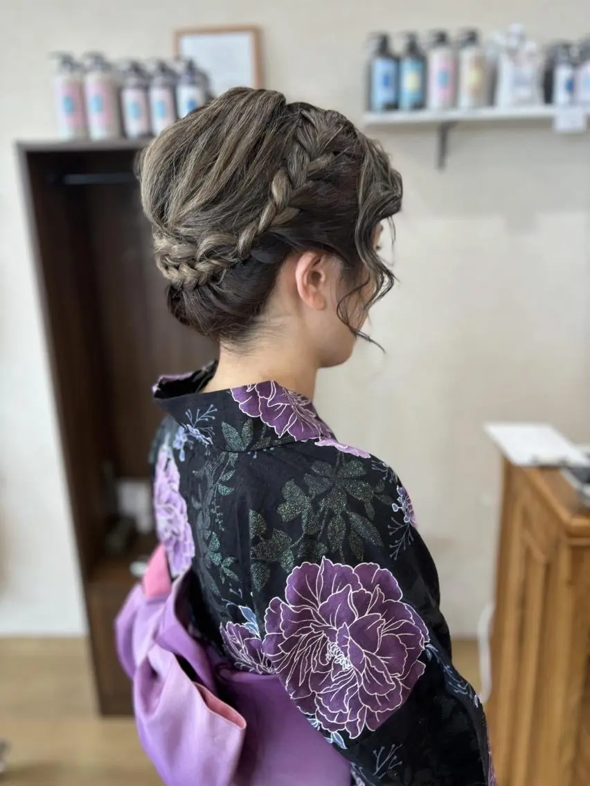 ヘアセット Mirashy 成田のヘアスタイル