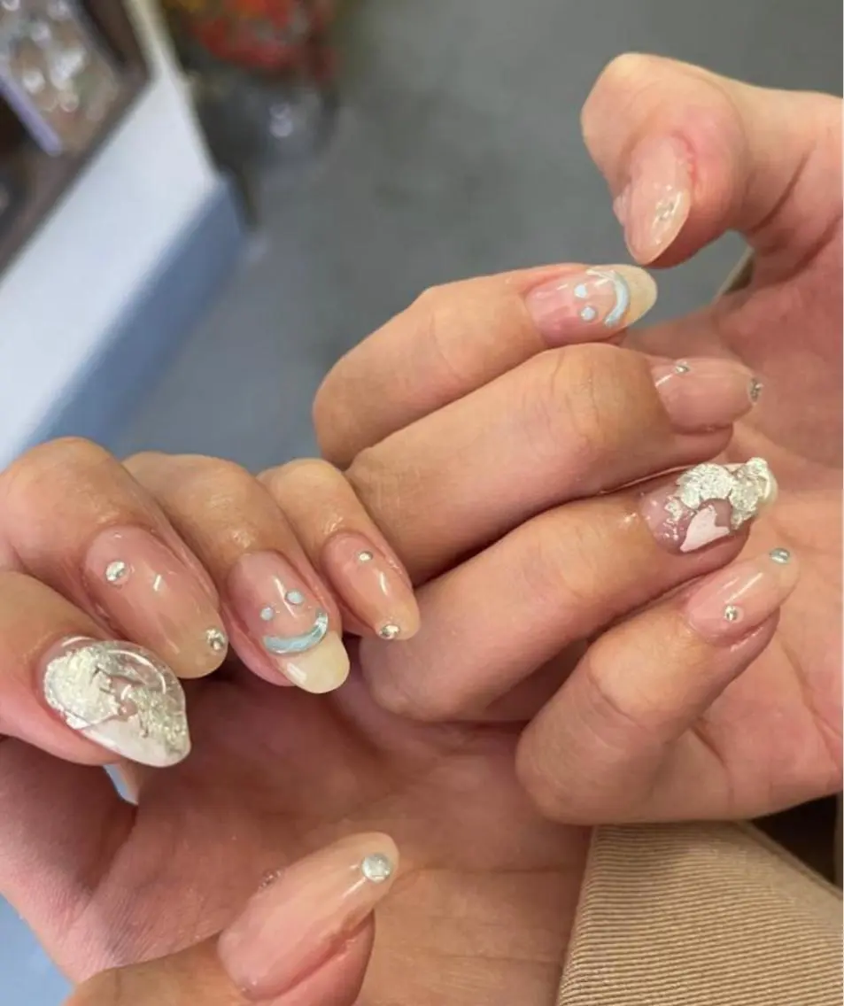 ネイル ゆびノさき茨木店 ニュアンス/アートのネイルデザイン