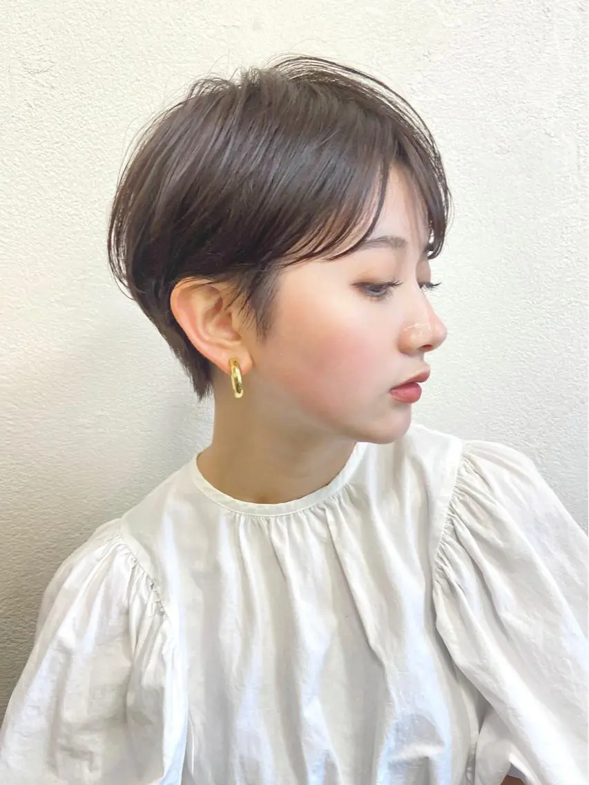 ショート カラー カット ヘアカラー 小顔ショート✁ ⁂Yukari⁂のヘアスタイル