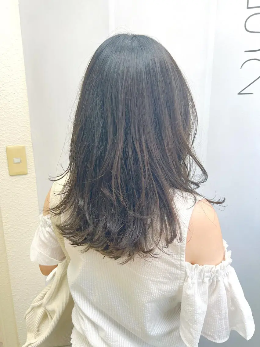 ロング カラー グレージュ 🦋.*˚オタク美容 師アキバノノカ🦋のヘアスタイル
