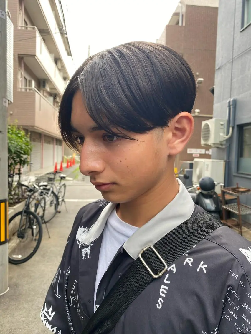 メンズ カット ヘアカラー ヘアセット 再現性No.1ヘア ごーた立川のヘアスタイル