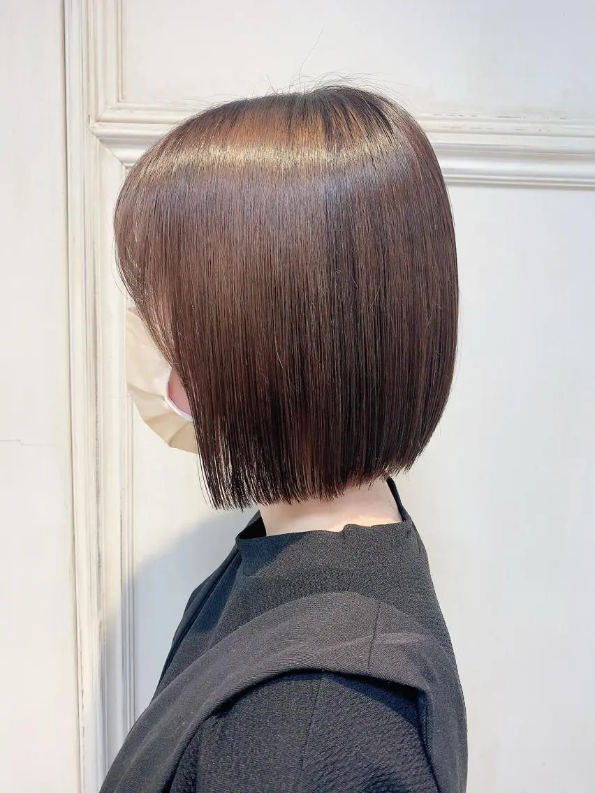 ショート カラー 透明感ハイトーン🦄 キラ🌈のヘアスタイル