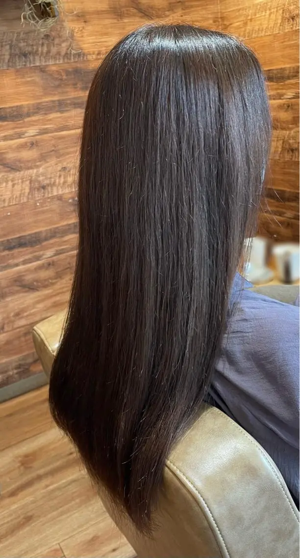 ロング カラー トリートメント Karen🫶🏻 艶重視のヘアスタイル