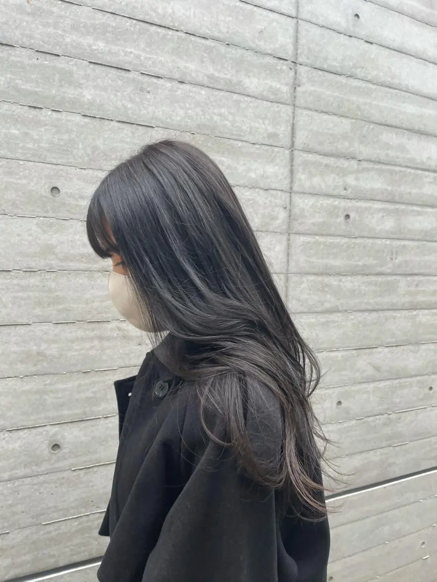 ロング カラー もりたみかこ 美容師お休み中のヘアスタイル