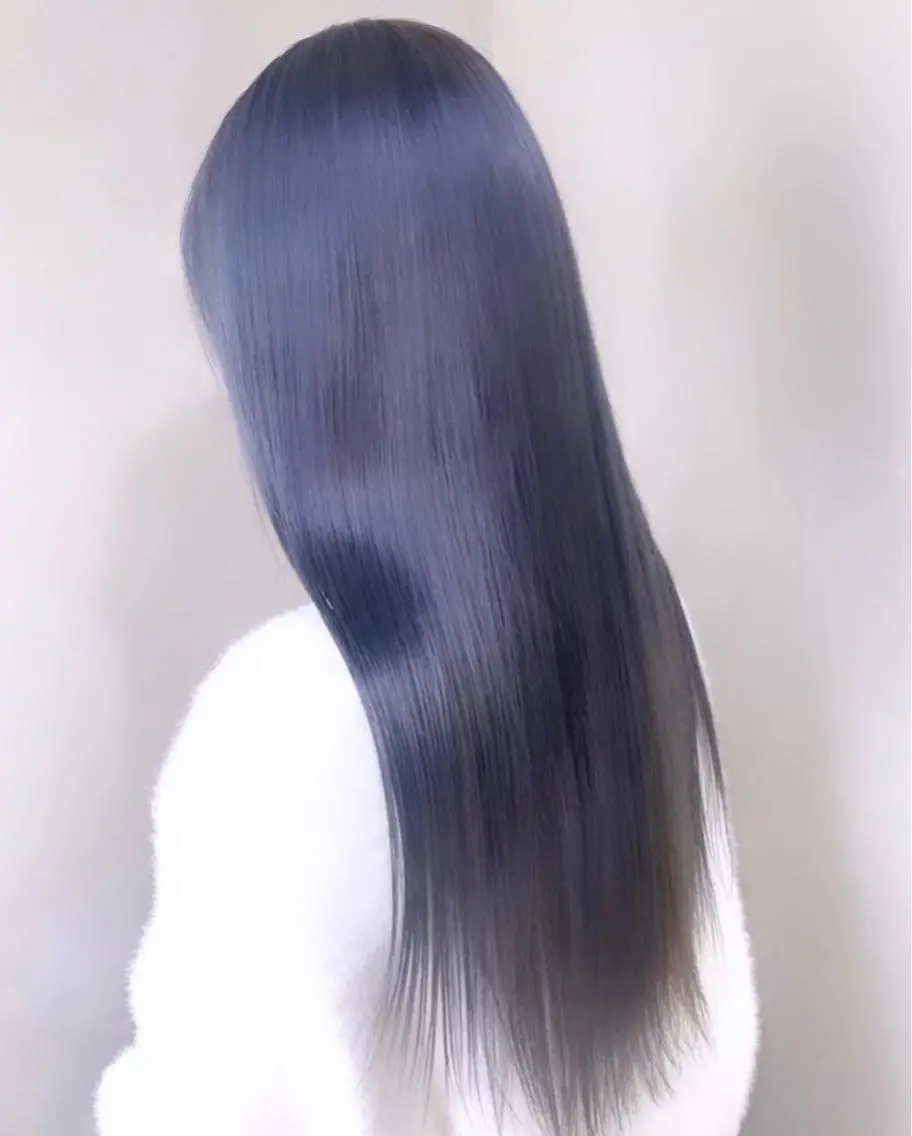 ロング カラー カット ヘアカラー トリートメント 赤みゼロ/透明感 カラー🔅KANTAのヘアスタイル