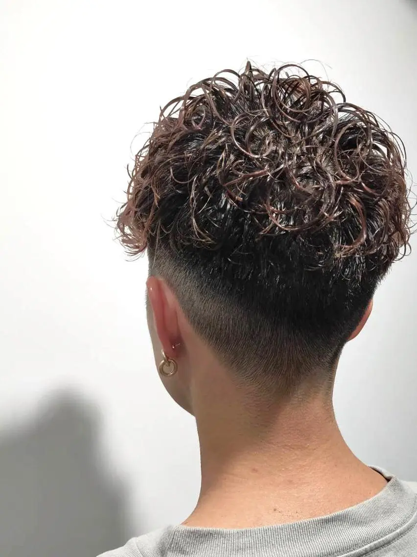 パーマ メンズ カット パーマ MEN'S特化🌈 KATOのヘアスタイル