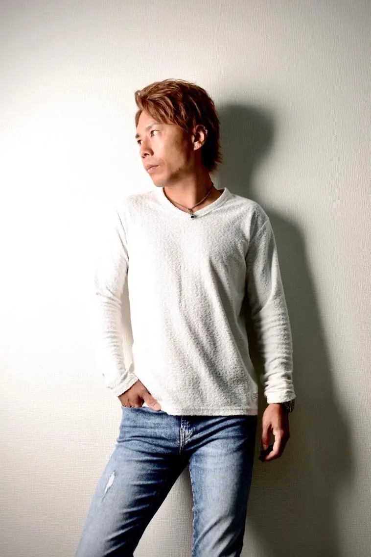 ミディアム メンズ カット ヘアカラー パーマPrivate SalonNoa名駅のヘアスタイル