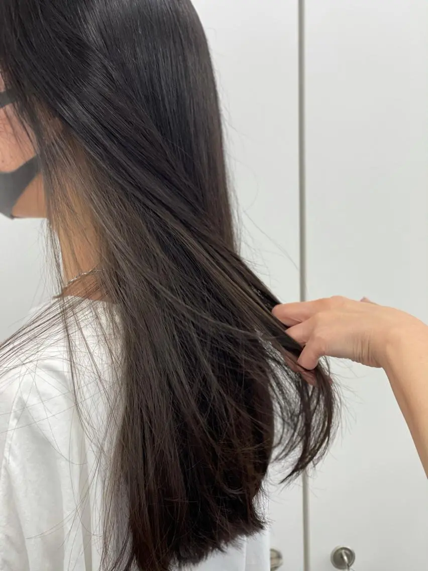 カラー インナーカラー PAIR MIKIのヘアスタイル