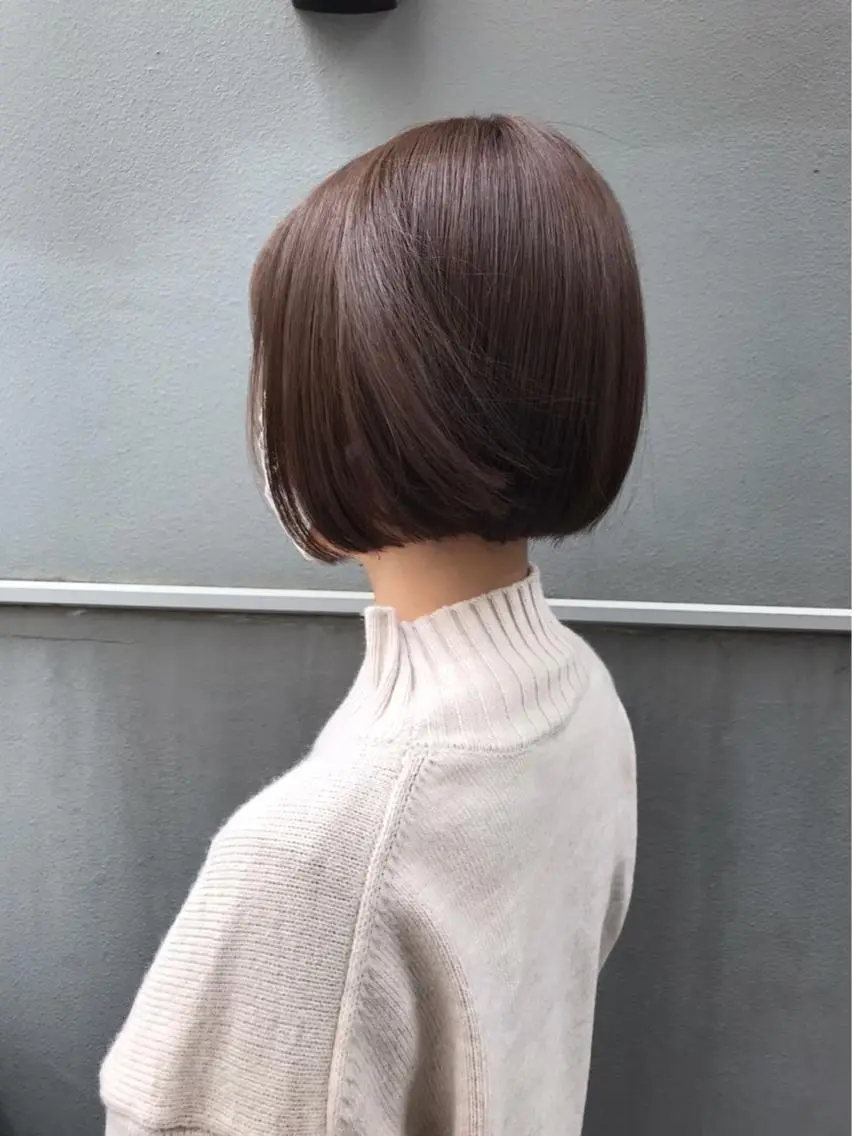 ショート カラー 🪼ボブ/ミニボブ レイヤーボブ🪼のヘアスタイル