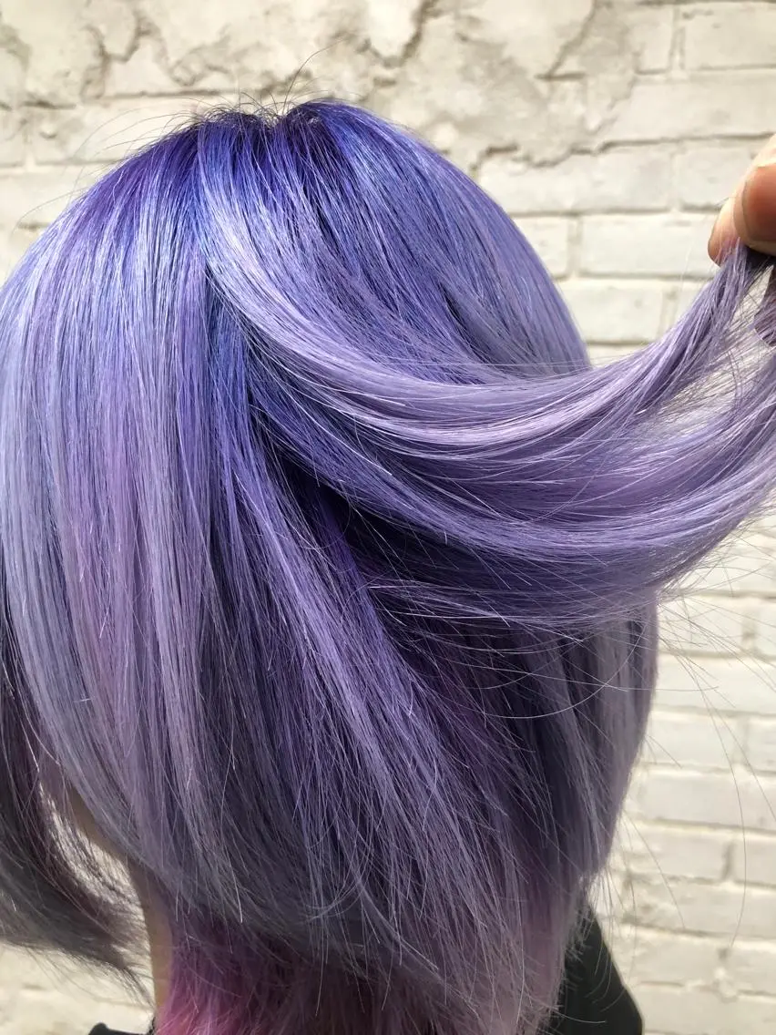 ショート カラー バレイヤージュ ブリーチ ケアブリーチ ダブルカラー ハイライトカラー welring hair salonのヘアスタイル
