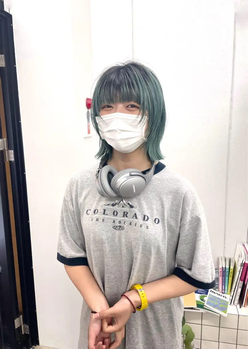 ショート カラー ヘアカラー 関 京磨のヘアスタイル