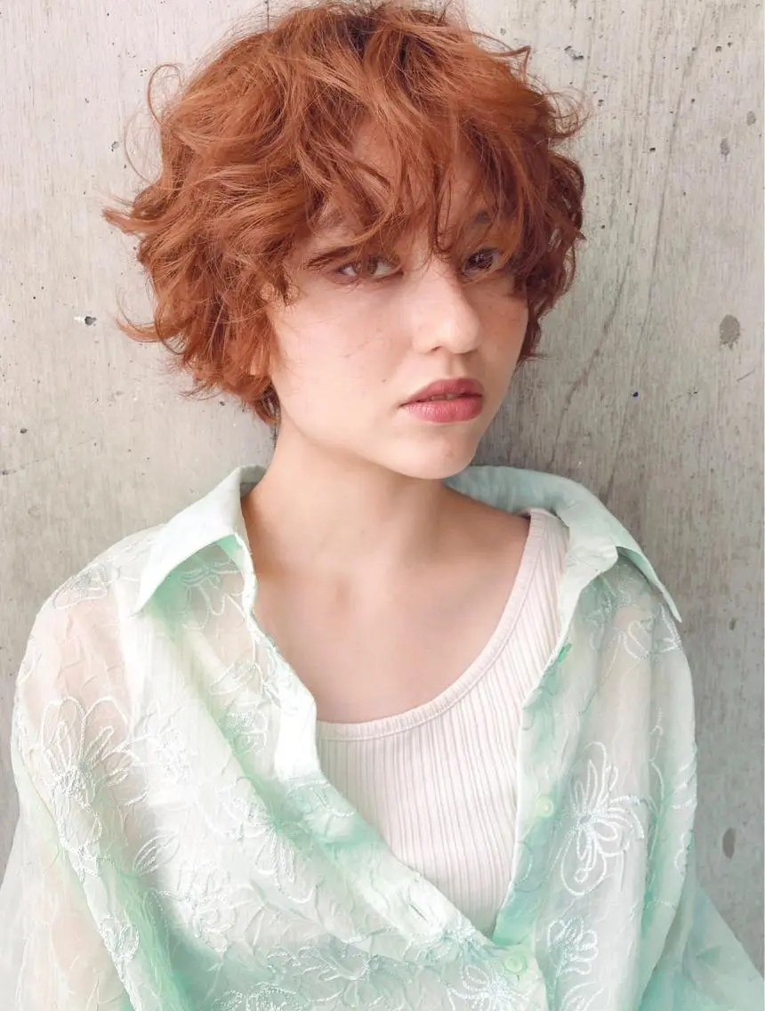 ショート 💖透明感カラー HAYATO💖のヘアスタイル