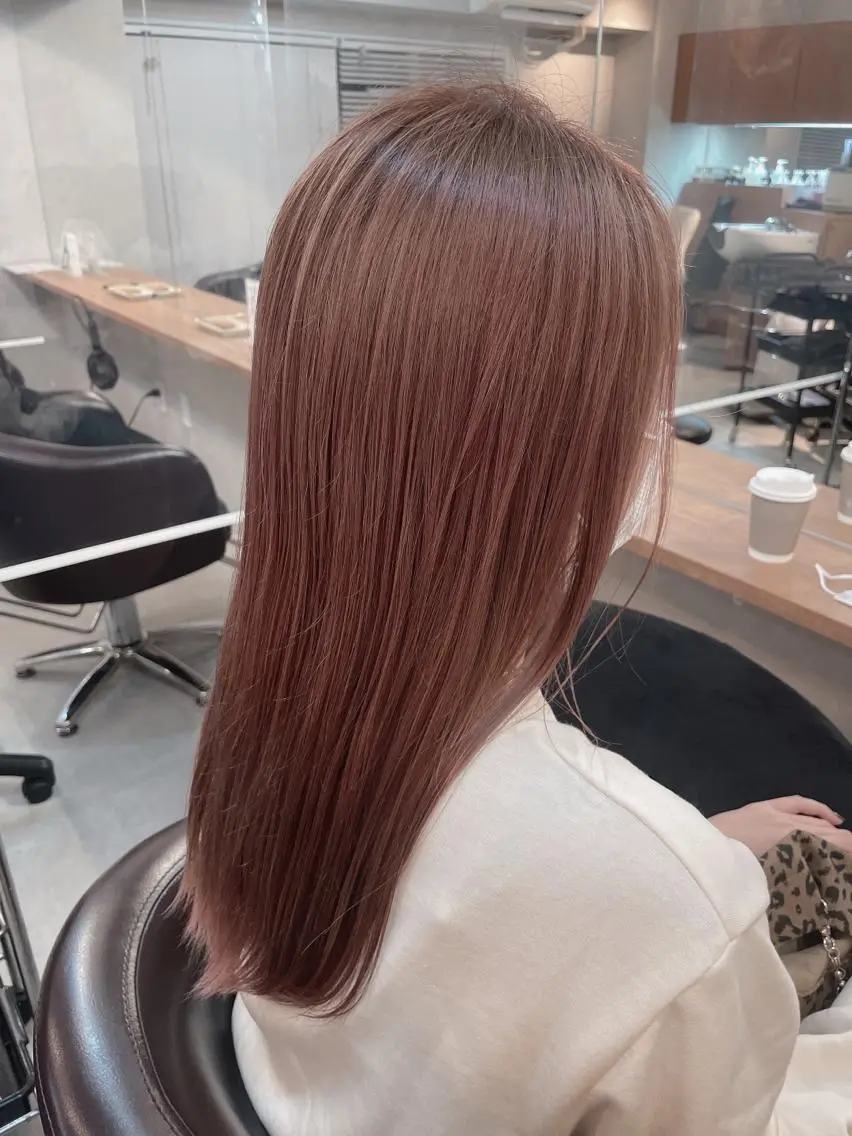 ロング カット ヘアカラー トリートメント トレンド透明感カラー ☘️大貫 昂涼🐹のヘアスタイル