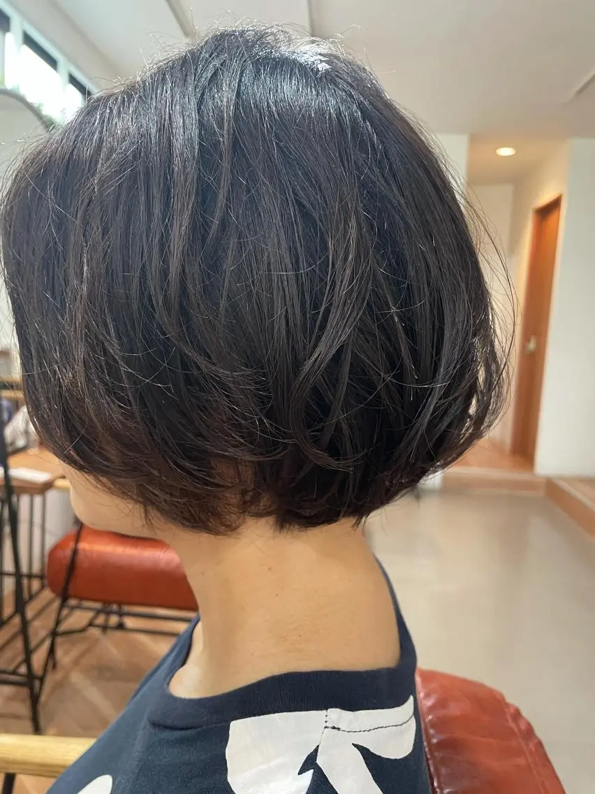 ショート ショートボブ ボブ ショートヘア oceano🌎小林 穂乃花のヘアスタイル