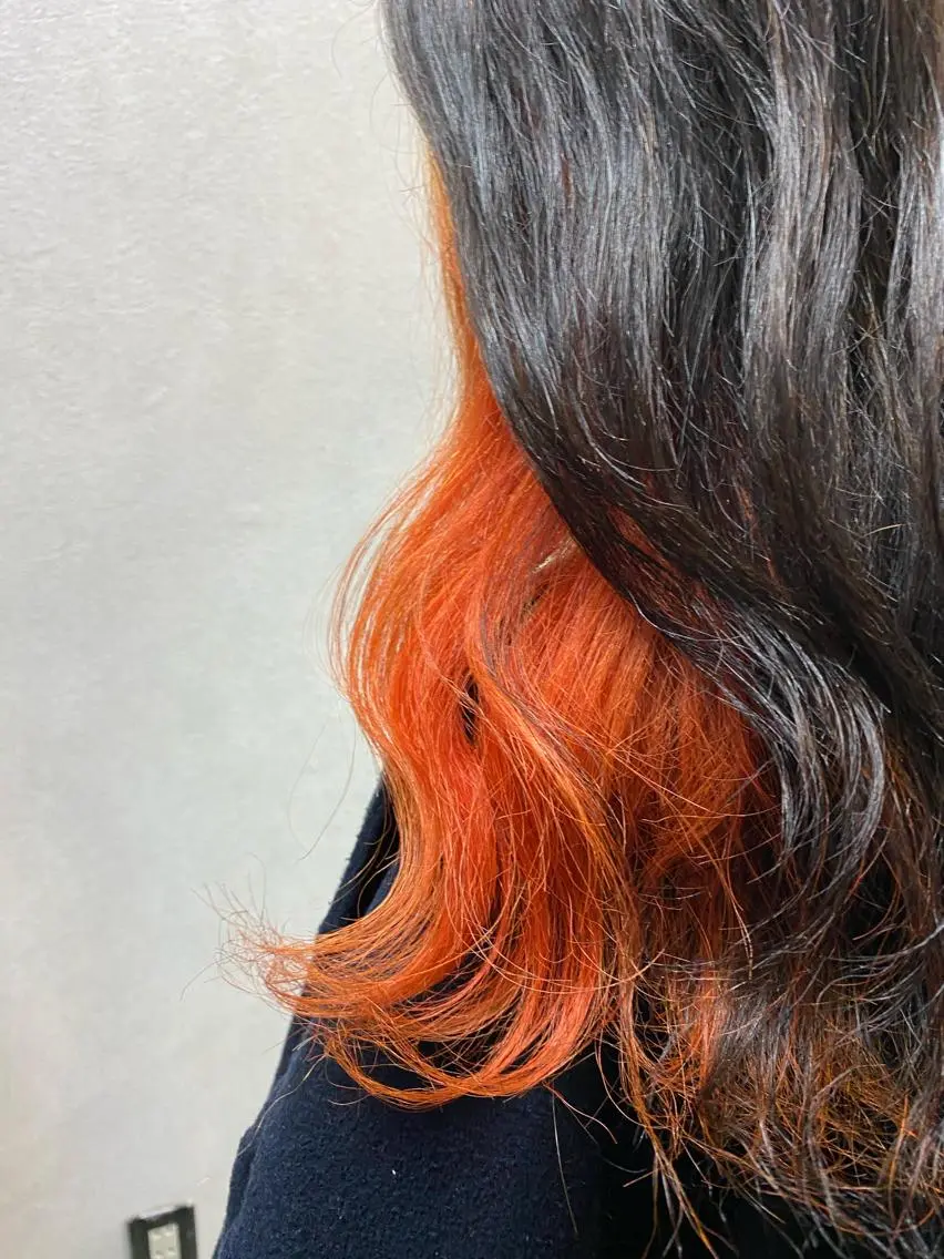 ミディアム カラー パーマ ヘアアレンジ 年間1500人担当 代表　南一路のヘアスタイル