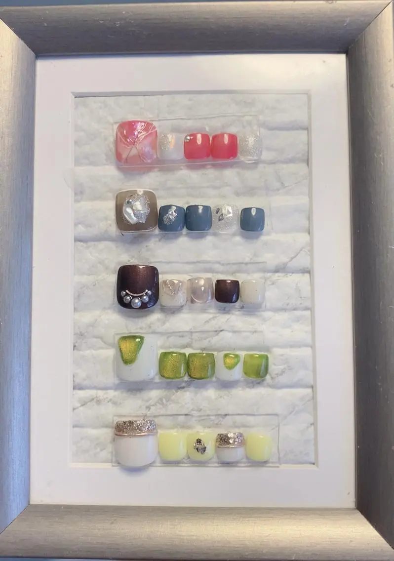 ネイル アートネイル フットネイル yochi nailのネイルデザイン