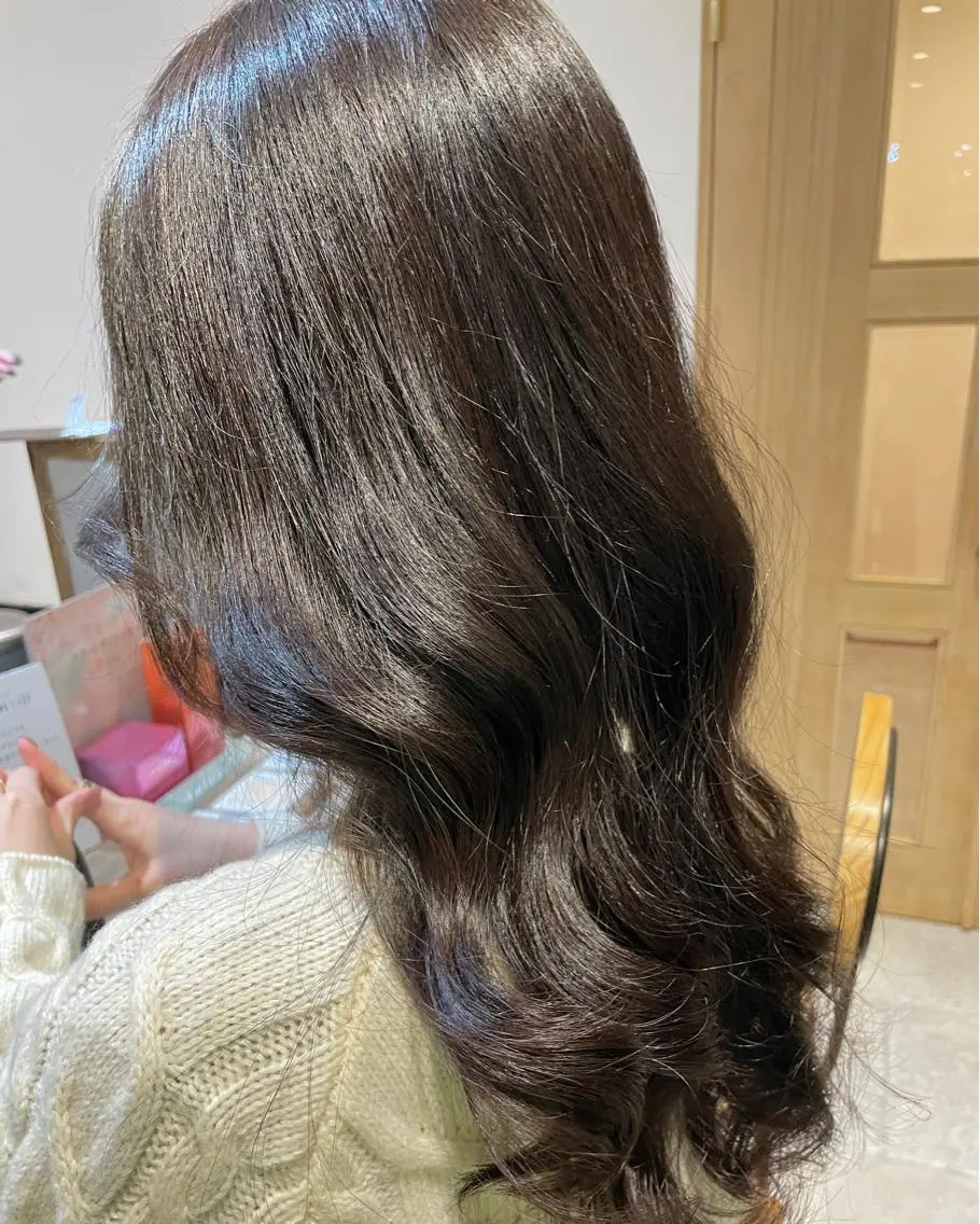 ロング カラー newi梅田🫧韓国 ヘア🫧sakiのヘアスタイル