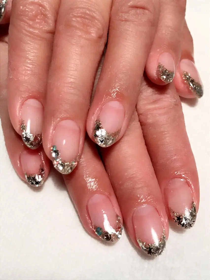 ネイル キラキラネイル Sunny side nailのネイルデザイン