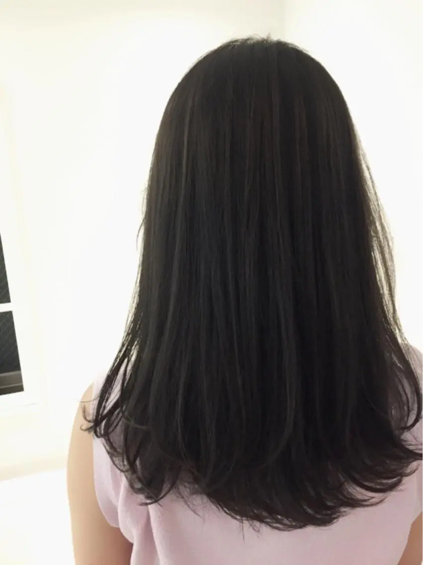 セミロング カラー パーマ ヘアアレンジ アッシュ ブルーカラー ブルーアッシュ ヘアカラー トリートメント ヘアセット ✨ハイクオリティ✨ 山本香也のヘアスタイル
