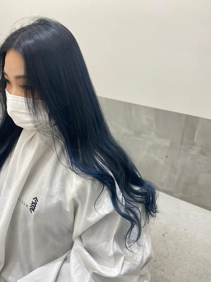 ロング カラー 韓国好き🇰🇷 美容師MIKUのヘアスタイル