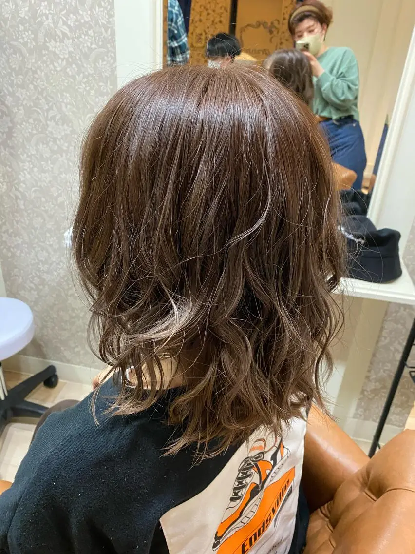 カラー ノンダメージ 🥑mikubanのヘアスタイル