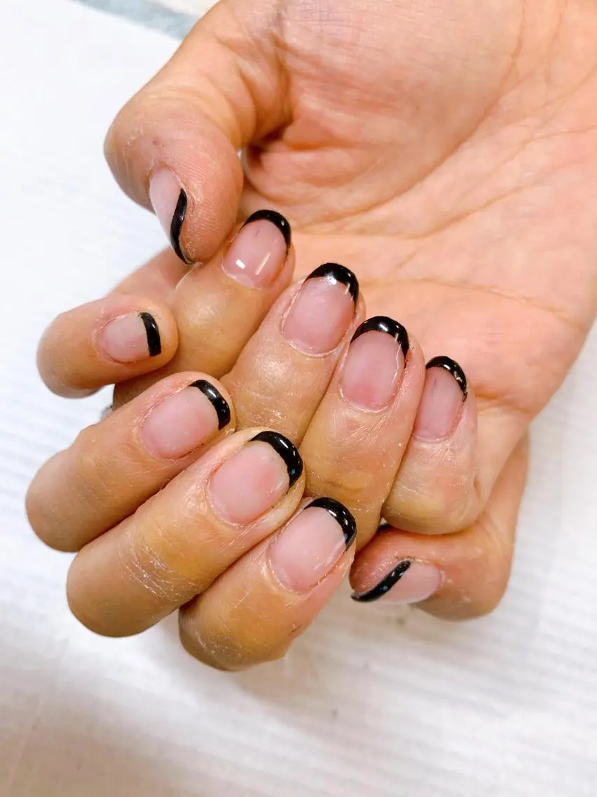 ネイル フレンチネイル ハンドネイル Story nail Sakuraのネイルデザイン