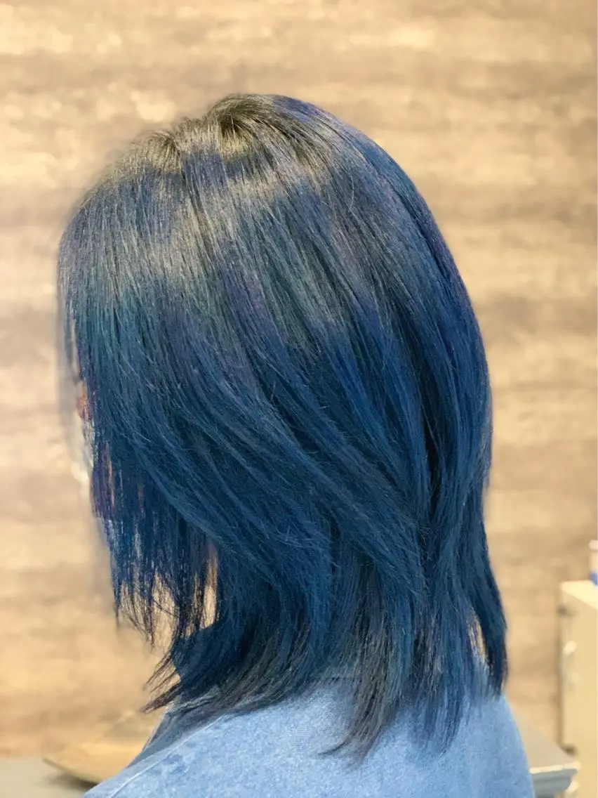 ミディアム カラー 🫟Blanco🫟 Color&Careのヘアスタイル