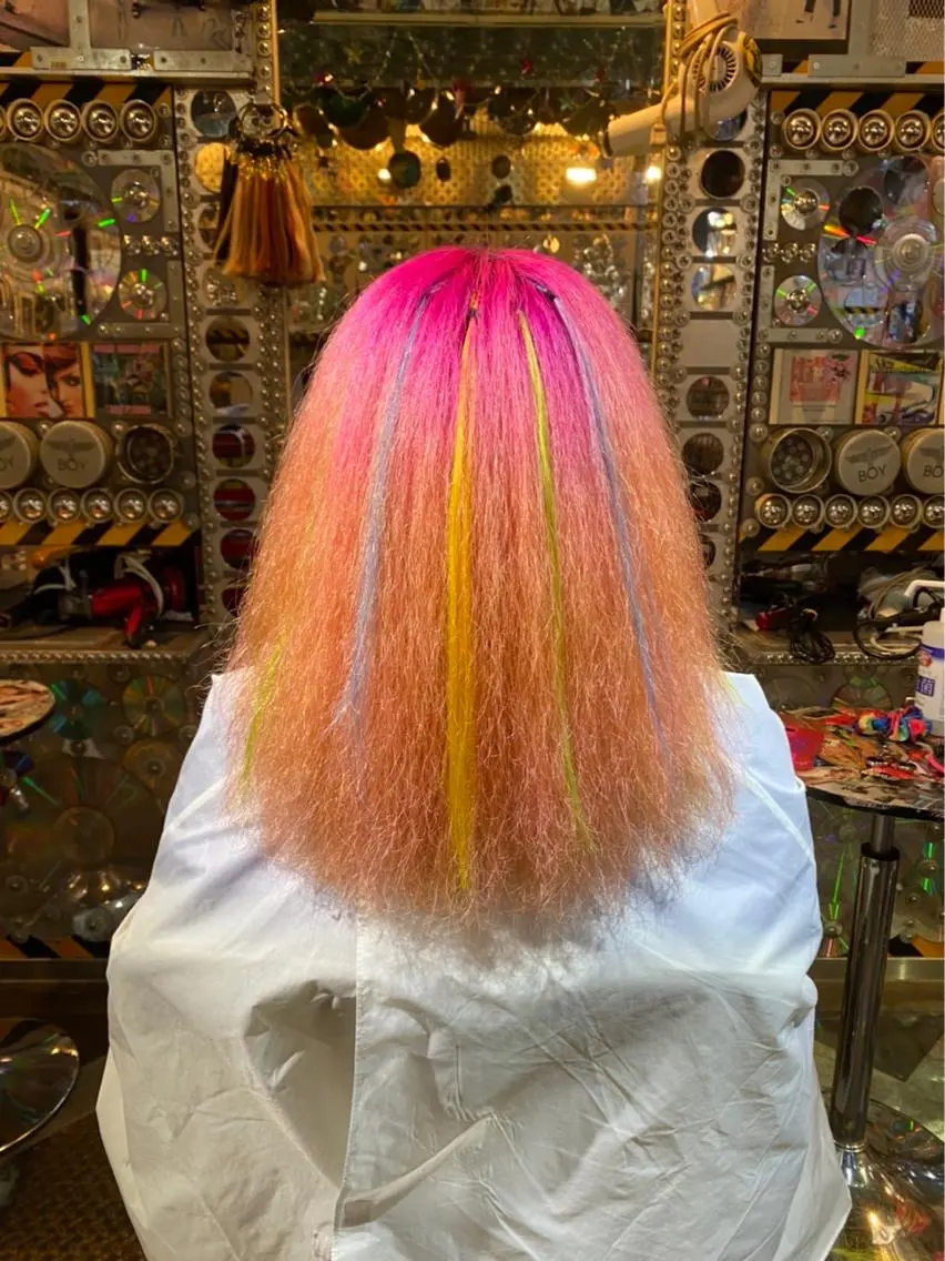 ミディアム カラー ヘアアレンジ KOYA ｺﾔのヘアスタイル