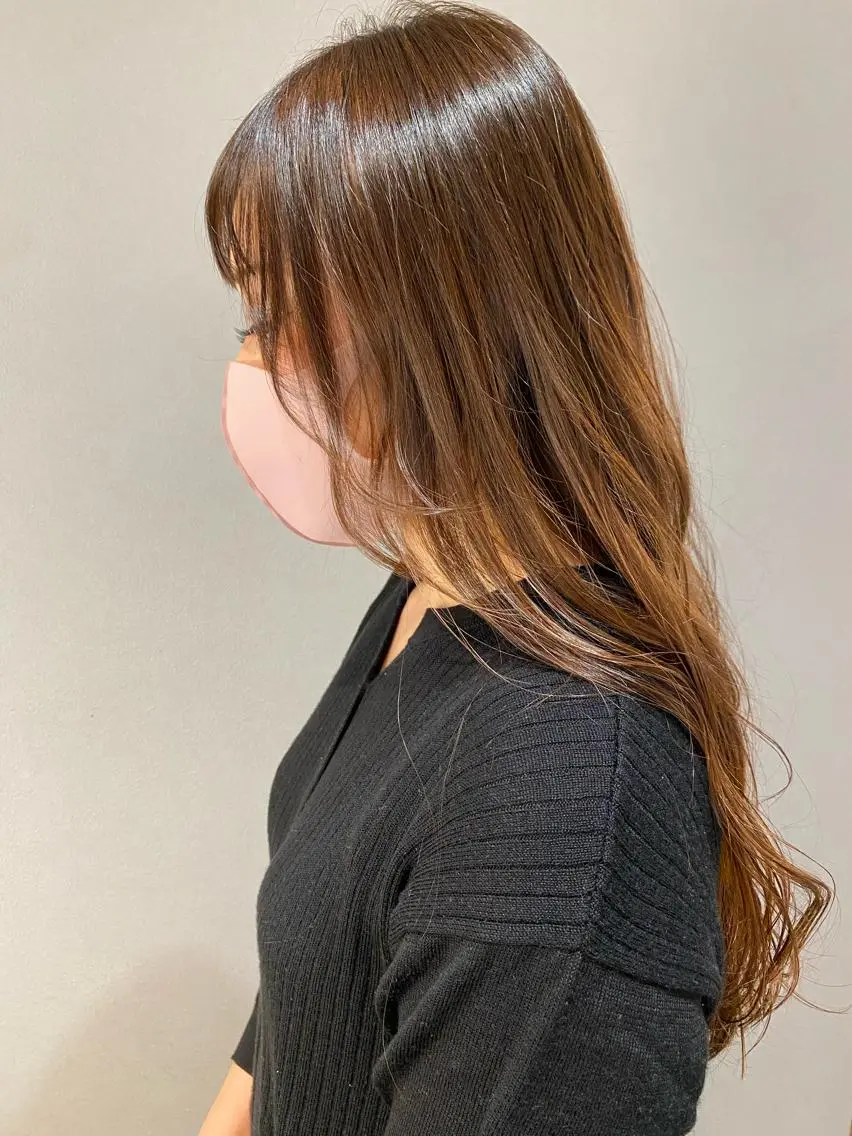 ロング unopulir 景山　凌のヘアスタイル