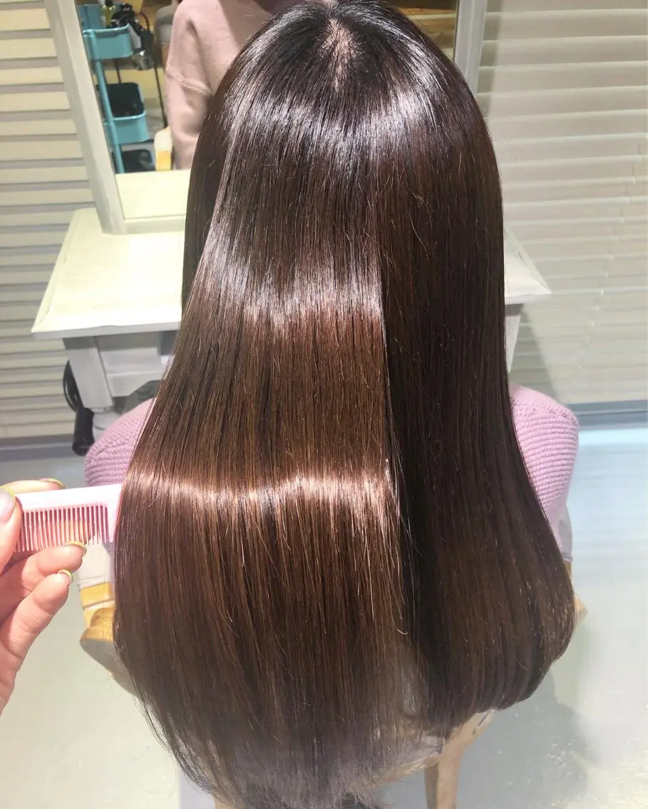 ロング 髪質改善 トリートメント 🍊新宿南口🍊 ERINAのヘアスタイル