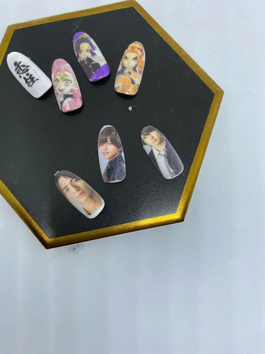 ネイル 持ち込み ハンドネイル NAILSALON LUANAのネイルデザイン