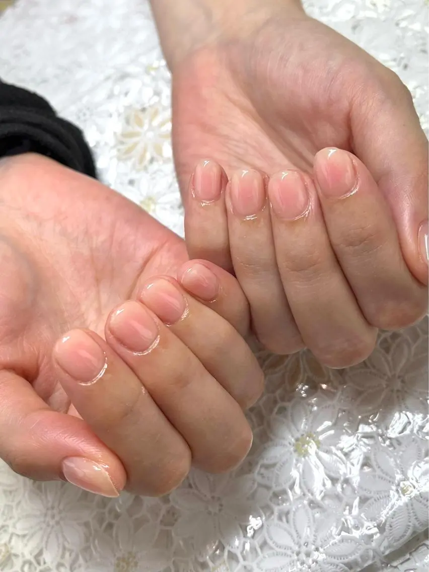ネイル チークネイル ジェルネイル 韓国ネイル パラジェル nails' it...のネイルデザイン