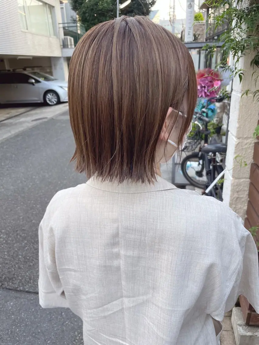 ショート カラー 大人女性ショート専門 tomodaのヘアスタイル