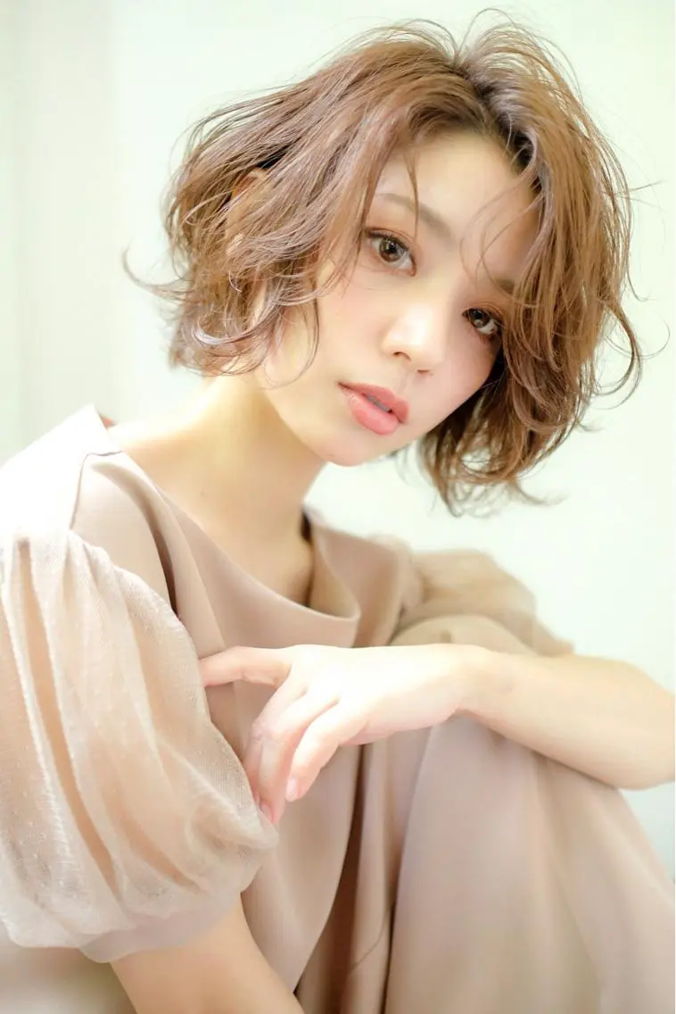 カット ヘアカラー トリートメント 酸性ストレート/ブリ ーチなし/中村 匠のヘアスタイル