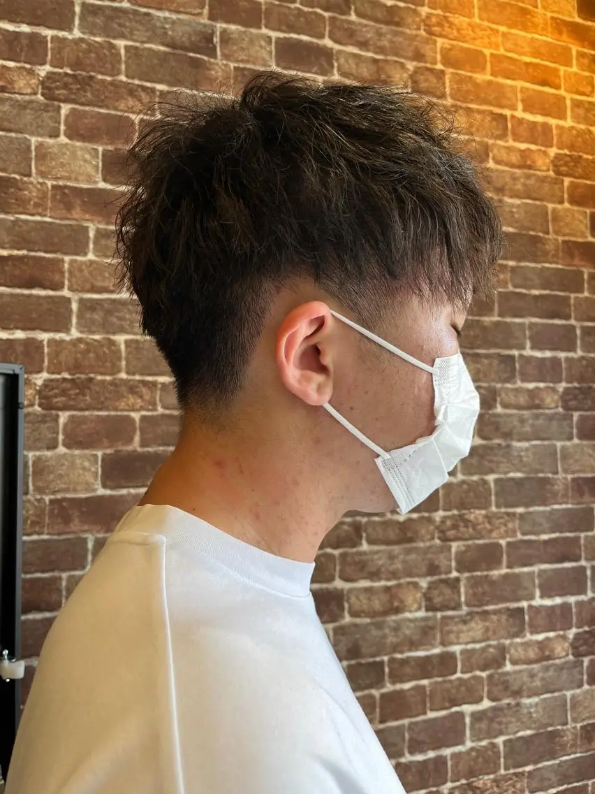 ショート カラー パーマ ヘアアレンジ メンズ キッズ ネイル マツエク・マツパ アイブロウ メンズハイライト メンズパーマ ブラウンカラー ケアカラー 透明感カラー 久木原 ゆりのヘアスタイル