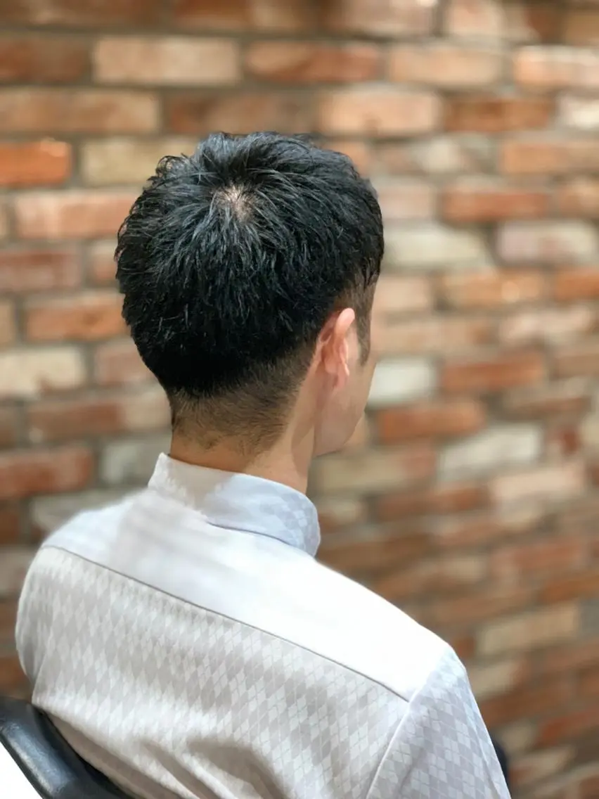 ショート メンズ 田中 千恩のヘアスタイル
