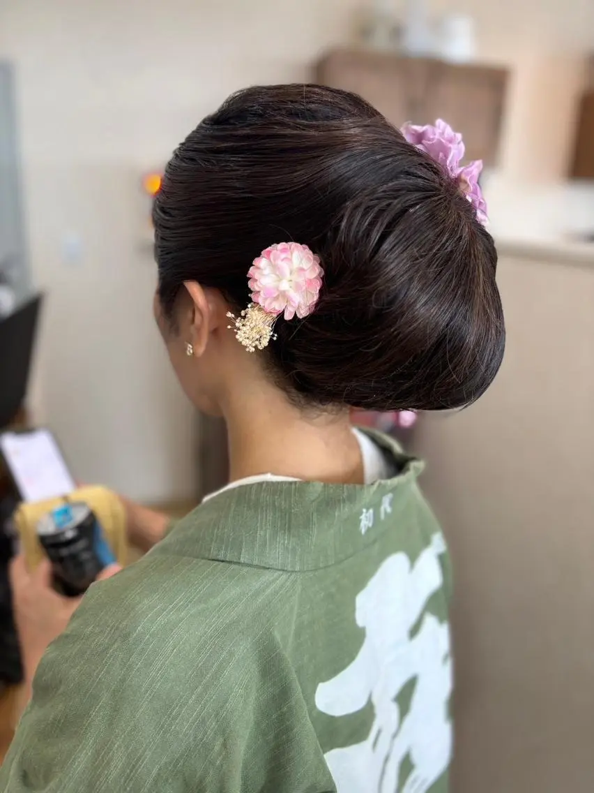 ヘアセット Mirashy 成田のヘアスタイル