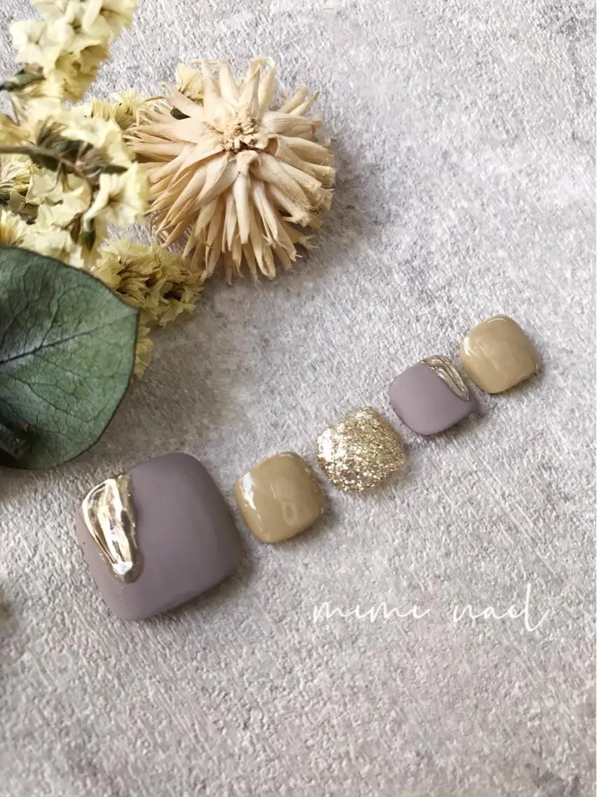 ネイル フットネイル mimi nailのネイルデザイン