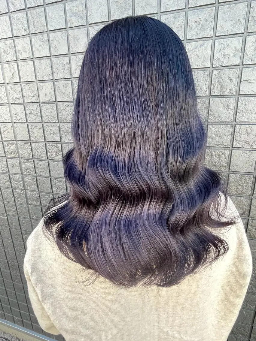 セミロング カラー ヘアカラー 縮毛矯正 トリートメント 髪質改善専門 いしだあきひろのヘアスタイル