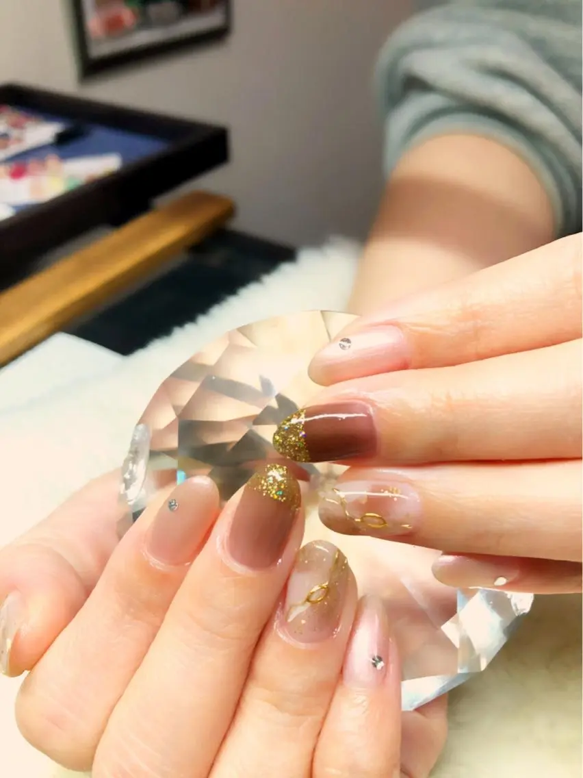 ネイル ニュアンスネイル 馬場 典子のネイルデザイン