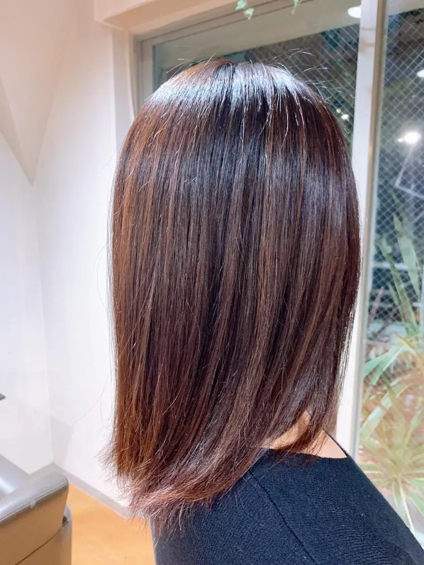 ミディアム 西梅田🌿髪質改善 井手　浩太朗のヘアスタイル